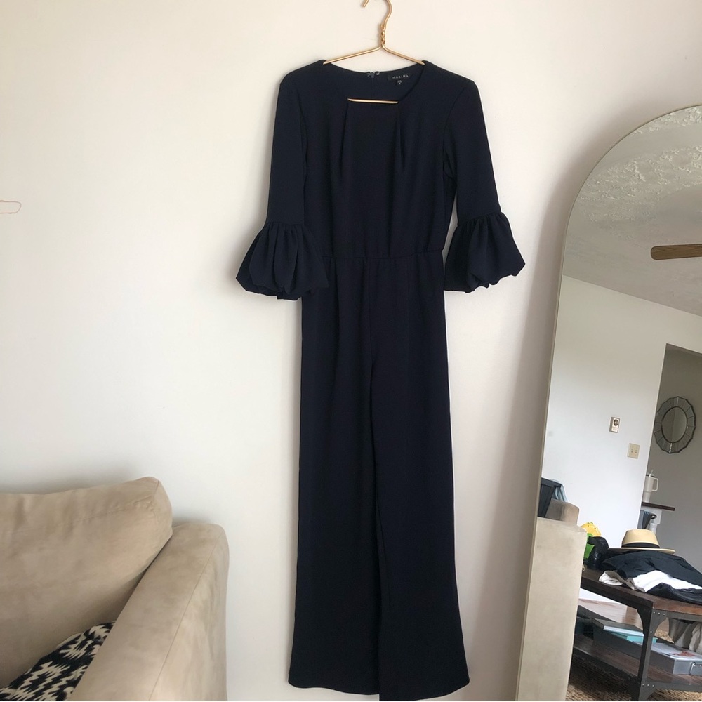 COPY - Marina Dark Blue Wide Leg Jumpsuit